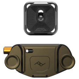 Supporto Peak Design Capture (v3) verde Kelp