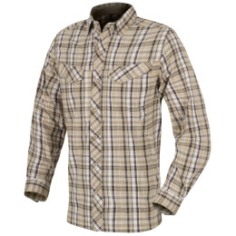 Camicia da uomo Helikon-Tex Defender Mk2 City Shirt® marrone Cider Plaid