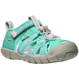 Sandali da bambino Keen Seacamp II Cnx Children Bright Aqua/Giggle Pink azzurro bright aqua/giggle pink