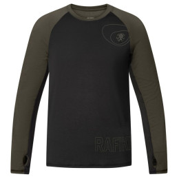 Maglietta da uomo Rafiki Zenith M nero/verde raven/tarmac