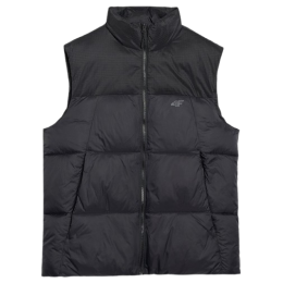 Gilet da uomo 4F Vest Jacket M229 nero DEEP BLACK