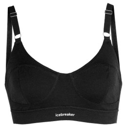 Reggiseno Icebreaker Queens Clasp Bra nero Black