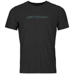 Maglietta da uomo Ortovox 150 Cool Brand T-shirt nero Black Raven