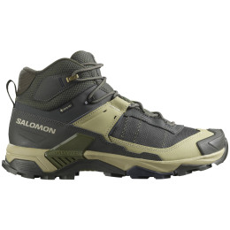 Scarpe da uomo Salomon X Ultra 5 Mid Gore-Tex verde Peat / Gray Green / Blue Nights