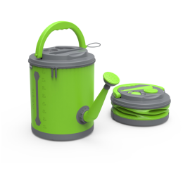 Annaffiatoio pieghevole Bo-Camp Colapz Gieter Premium 9l verde