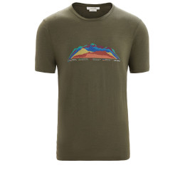 Maglietta funzionale da uomo Icebreaker Tech Lite II SS Tee TBC verde Loden