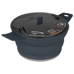 Pentola pieghevole Sea to Summit X-Pot 2.8 nero Charcoal