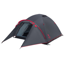 Tenda da trekking Zulu Dome 3 Plus grigio/rosso grey/red