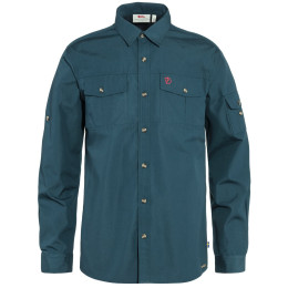 Camicia da uomo Fjällräven Singi Trekking Shirt LS M blu scuro Mountain Blue