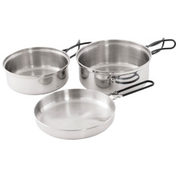 Stoviglie Easy Camp Tour Cook Set argento