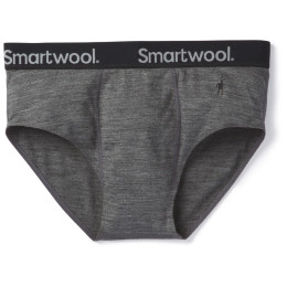 Slip da uomo Smartwool M Merino Sport Brief Boxed grigio/nero medium gray heather