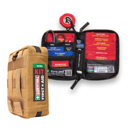 Kit di pronto soccorso da viaggio Survival First Aid Kit - Hiking
