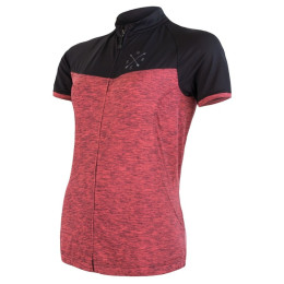 Maglia da ciclismo per donna Sensor Cyklo Motion rosa/nero