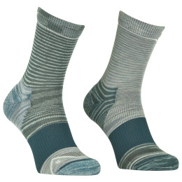 Calzini da donna Ortovox Alpine Mid Socks W blu ice waterfall