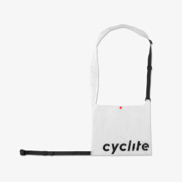 Borsa a spalla Cyclite Musette / 02 bianco