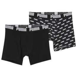 Boxer da uomo Puma Everyday Logo Print Boxers 2P