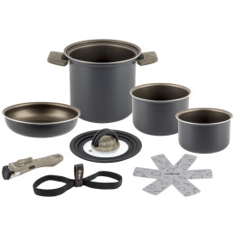 Set di pentole Brunner Torralta Ø 18 cm grigio/nero