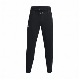 Pantaloni da tuta da uomo Under Armour Essential Fleece Jogger nero Black/White