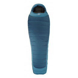 Sacco a pelo in piuma Mountain Equipment Titan 425 REG blu Nautilus