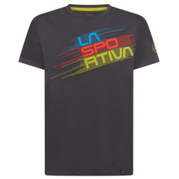 Maglietta da uomo La Sportiva Stripe Evo T-ShirtM grigio Carbon