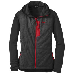 Giacca da donna Outdoor Research Deviator Hoody nero Black/Flame