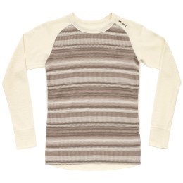 Maglietta sportiva da donna Devold Signature Merino 230 Shirt Wmn beige RAW WHITE