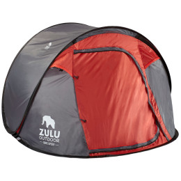Tenda autopieghevole Zulu Dome 3 Speedy grigio/rosso