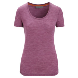 Maglietta sportiva da donna Icebreaker Women Sphere II SS Scoop Tee viola Go Berry Heather