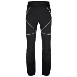 Pantaloni softshell da uomo Loap Urkar nero/grigio Tap Shoe/Gray