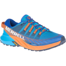 Scarpe da corsa da uomo Merrell Agility Peak 4 blu/arancio Tahoe