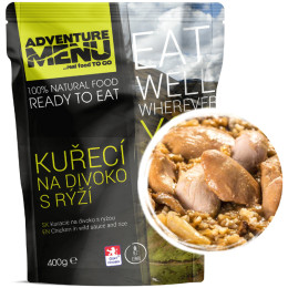 Pasto pronto Adventure Menu Pollo in salsa selvatica con riso 400g