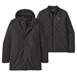 Giacca da uomo Patagonia M's Heyes Peak 3-in-1 Parka nero Black