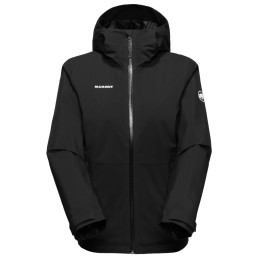Giacca da donna Mammut Linard HS Thermo Hooded Jacket Women nero black 0001