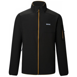 Felpa funzionale da uomo Regatta Baslinn nero Blk(WoodBrn)