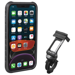 Custodia Topeak Ridecase Pro Iphone 11 nero/grigio Black/Gray