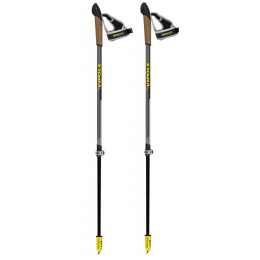 Bastoncini da nordic walking Vipole Instructor Vario Ql Silent Dlx marrone/grigio