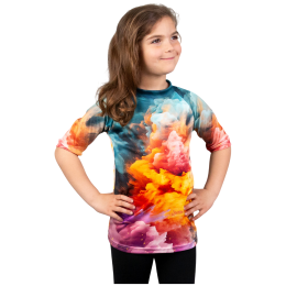 Maglietta sportiva per bambini Drexiss All Explosion Pastel Coolmax