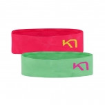 Fascia Kari Traa Butterfly Headband 2pk verde/rosso Mint