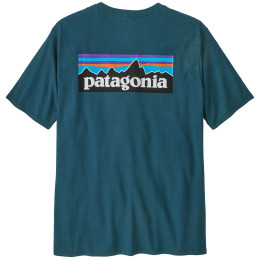 Maglietta da uomo Patagonia P-6 Logo Responsibili Tee