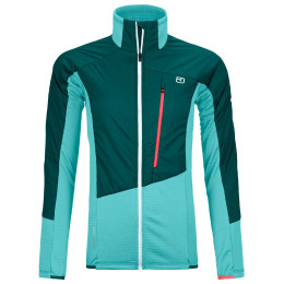 Giacca da donna Ortovox W's Westalpen Hybrid Jacket verde Pacific Green