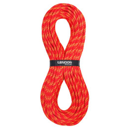 Corda da arrampicata statica Tendon Secure 10.5mm (60m) rosso red/yellow