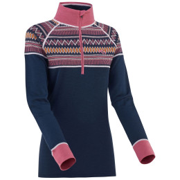 Maglietta sportiva da donna Kari Traa Løkke H/Z blu/rosa marin