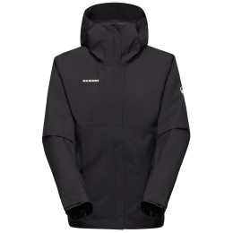 Giacca da donna Mammut Treeline Light HS Hooded Jacket nero black 0001