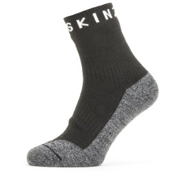 Calzini impermeabili SealSkinz Somerton nero/grigio black/grey marl/white