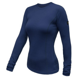 Dámské funkční triko s dlouhým rukávem Sensor Merino Active blu scuro deep blue