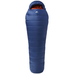 Sacco a pelo in piuma Mountain Equipment Classic Eco 300 Long blu Me-01751 Dusk