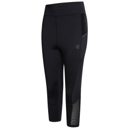 Leggings 3/4 da donna Dare 2b Shine Bright 3/4 nero Black