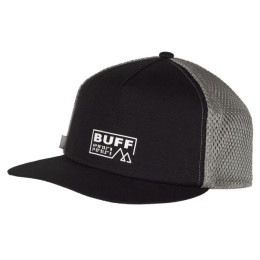 Berretto con visiera Buff Pack Trucker Cap nero/grigio Solid Black