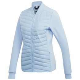 Giacca da donna Adidas Varilite Hybrid azzurro