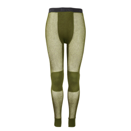 Pantaloni termici da uomo Brynje of Norway Tactical Wool Thermo Longs verde Olive Green